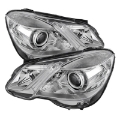 Picture of Xtune Mercedes E-Class 10-13 Projector Headlights OE Style Halogen Only Chrome PRO-JH-MBW21210-NA-C