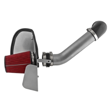 Picture of Xtune Cadillac Escalade 07-08 6-2L V8 Intake  w-Heat Shield Red Filter  Gray IN-HS-CS07V8-48-GY