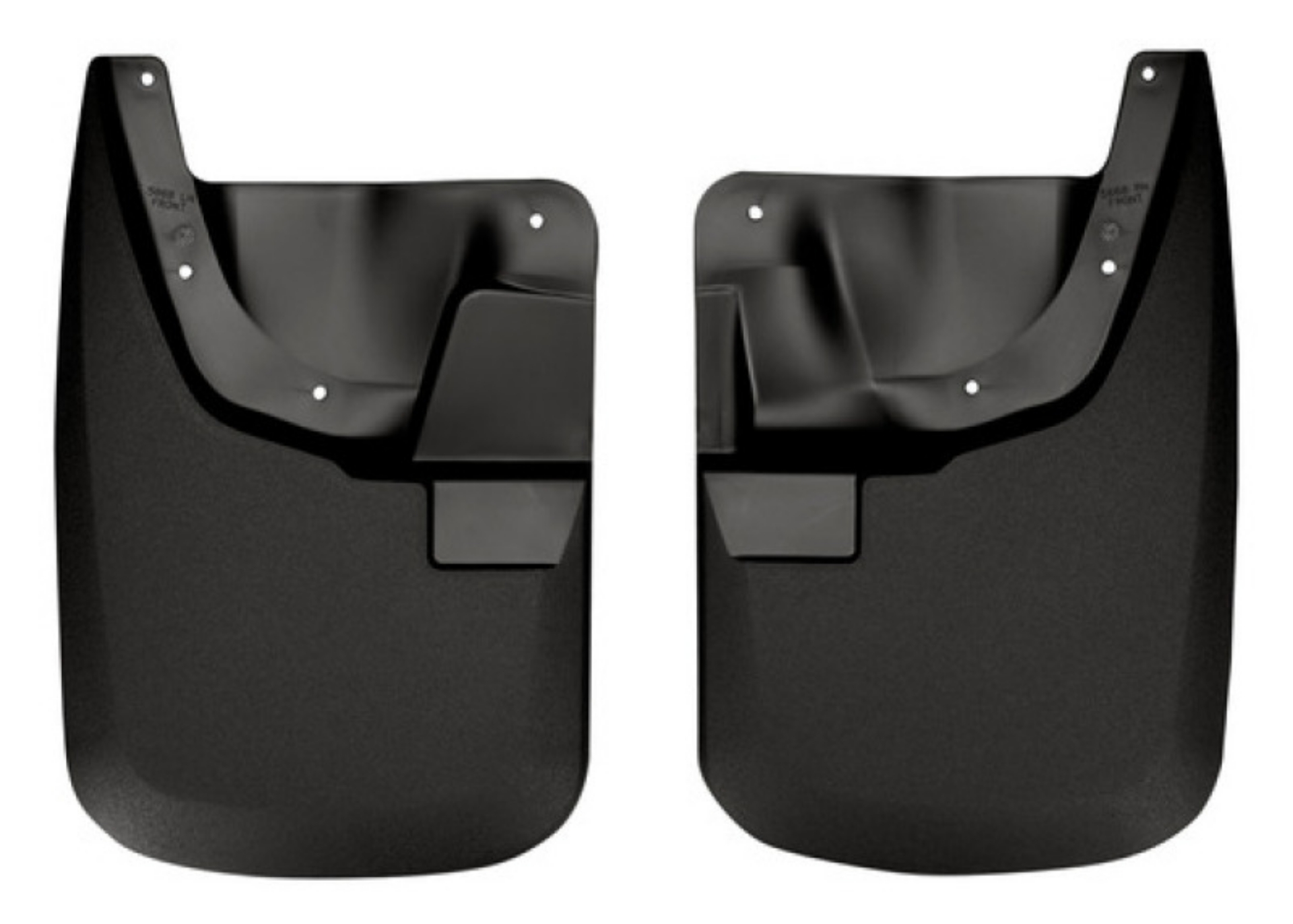 Picture of Husky Liners 11-12 Ford F-250-F-350 SuperDuty Custom-Molded Front Mud Guards
