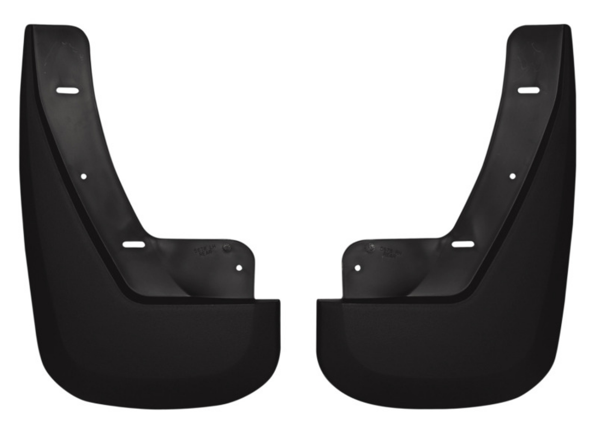 Picture of Husky Liners 07-12 Chevrolet Suburban-GMC Yukon-Cadillac Escalade Custom-Molded Rear Mud Guards