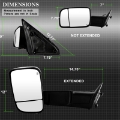 Picture of xTune Dodge Ram 1500 09-12 Extendable Heated Adjust Mirror Black Housing Left MIR-DRAM09S-PWH-L