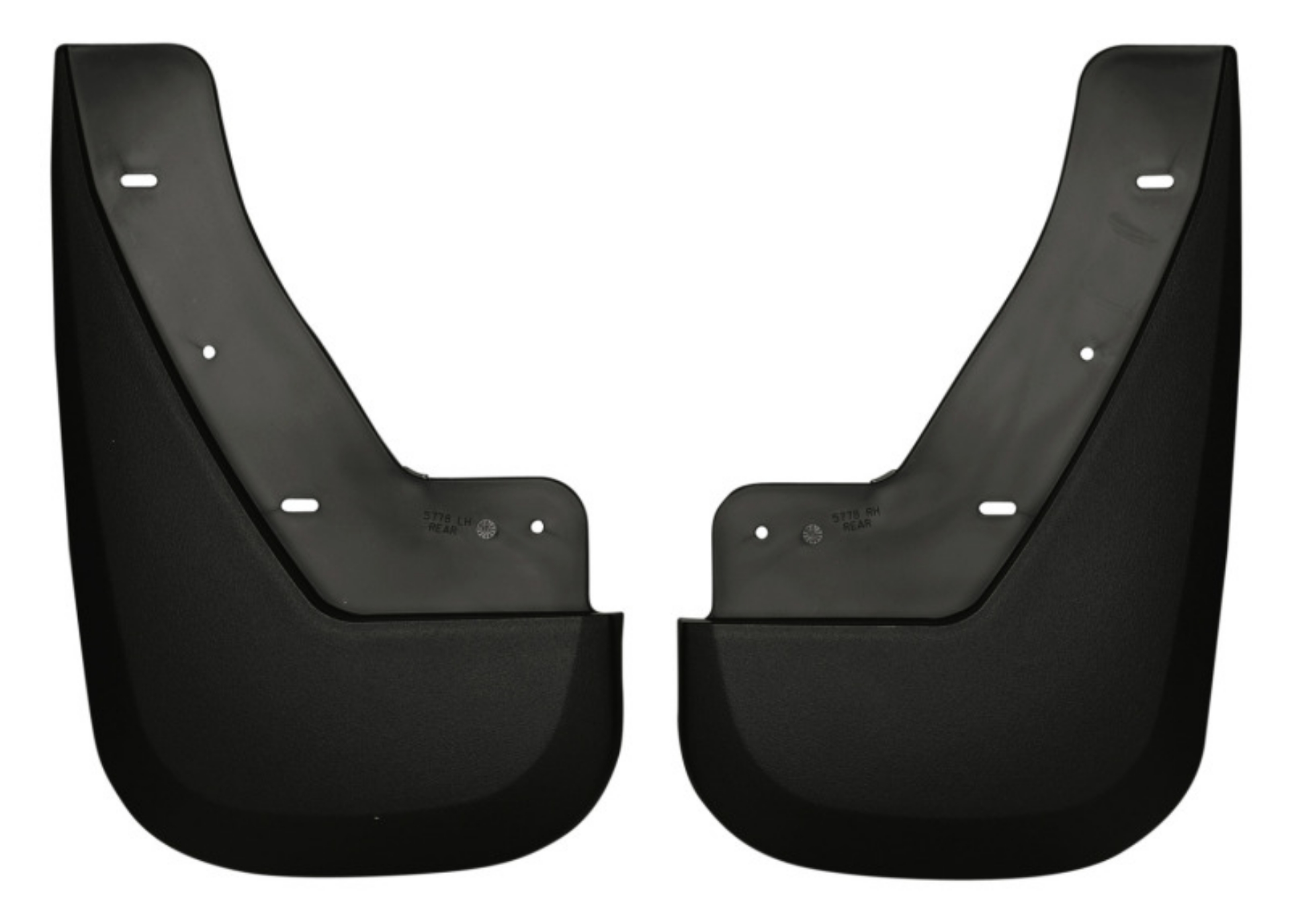 Picture of Husky Liners 07-12 GMC Yukon-Cadillac Escalade-09-12 Chevy Tahoe LTZ Custom-Molded Rear Mud Guards