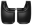 Picture of Husky Liners 05-12 Toyota Tacoma Regular-Double-CrewMax Cab Custom-Molded Rear Mud Guards
