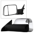 Picture of xTune Dodge Ram 1500 09-12 Extendable Power Heated Adjust Mirror Chrome Housing Left MIR-DRAM10-PW-L