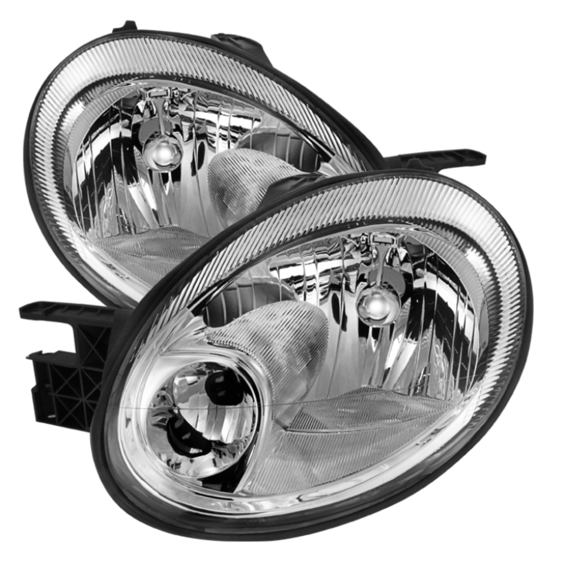 Picture of xTune Dodge Neon 03-05 - Plymouth Neon 03-05 Crystal Headlights Chrome HD-JH-DN03-C