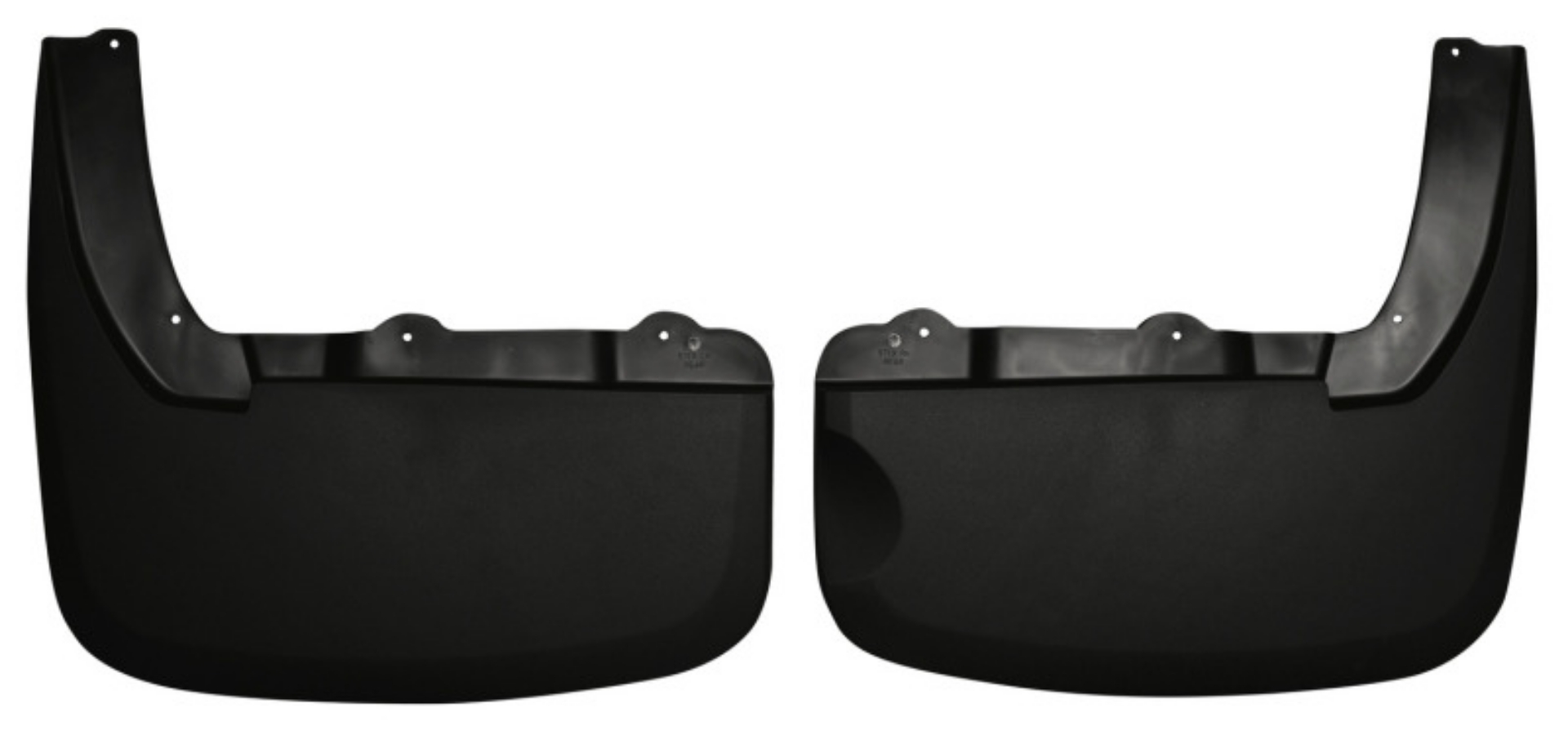 Picture of Husky Liners 10-12 Dodge Ram 3500 Dually Custom-Molded Rear Mud Guards w-Flares