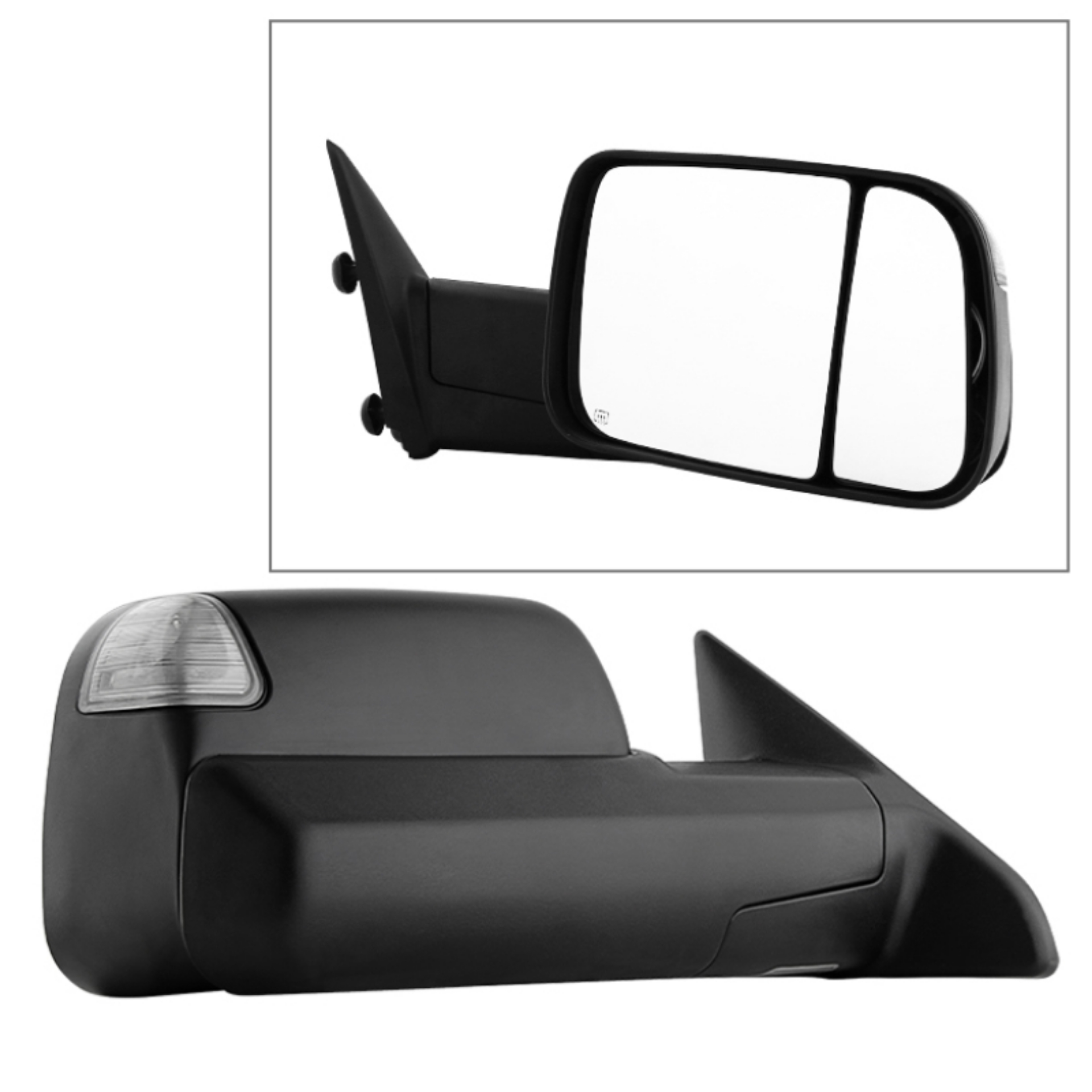 Picture of xTune Dodge Ram 1500 09-12 Power Heated Adjust Mirror Black Housing Right MIR-DRAM09S-PWH-R