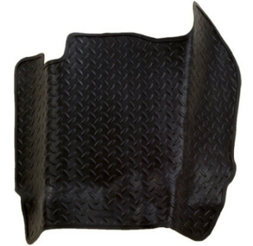 Picture of Husky Liners 00-05 Ford F-250-F-550 HD Classic Style Center Hump Black Floor Liner Auto Trans