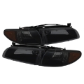 Picture of xTune Pontiac Grand Prix 97-03 Crystal Headlights w- Amber Corner Lights HD-JH-PGPRIX-SET-AM-BSM