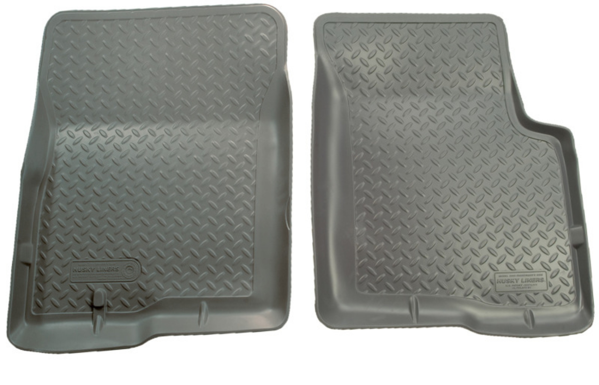 Picture of Husky Liners 05-12 Nissan Frontier-11-12 Suzuki Equator Ext Crew Cab Classic Style Gray Floor Liners