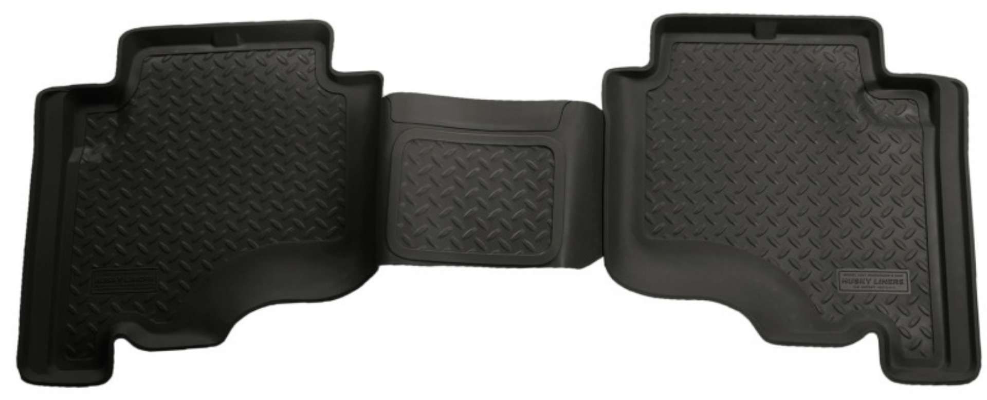 Picture of Husky Liners 05-10 Jeep Grand Cherokee-2006 Commander Classic Style 2nd Row Black Floor Liners