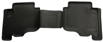 Picture of Husky Liners 05-10 Jeep Grand Cherokee-2006 Commander Classic Style 2nd Row Black Floor Liners