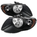 Picture of xTune Chrysler Town & Country 05-07 Crystal Headlights Black HD-JH-CHRTC05-AM-BK