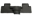 Picture of Husky Liners 02-08 GM Trailblazer Base-Ext--Envoy XL-XUV Classic Style 2nd Row Black Floor Liner