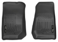 Picture of Husky Liners 07-12 Jeep Wrangler WeatherBeater Black Floor Liners