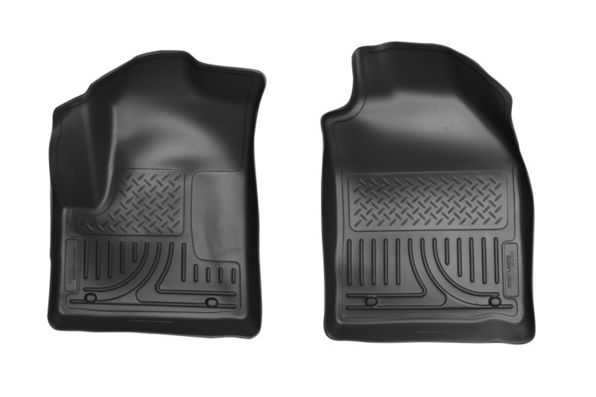 Picture of Husky Liners 10-12 Ford Transit Connect Van-Wagon WeatherBeater Black Floor Liners