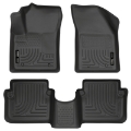 Picture of Husky Liners 11-12 Dodge Avenger-Chrysler 200 WeatherBeater Combo Black Floor Liners