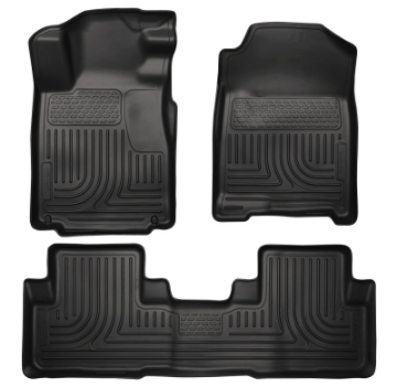Picture of Husky Liners 04-10 Chevrolet Cobalt WeatherBeater Combo Black Floor Liners