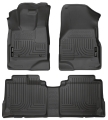 Picture of Husky Liners 10-12 Chevy Equinox-GMC Terrain WeatherBeater Combo Black Floor Liners