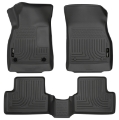 Picture of Husky Liners 11-12 Chevrolet Cruze WeatherBeater Combo Black Floor Liners