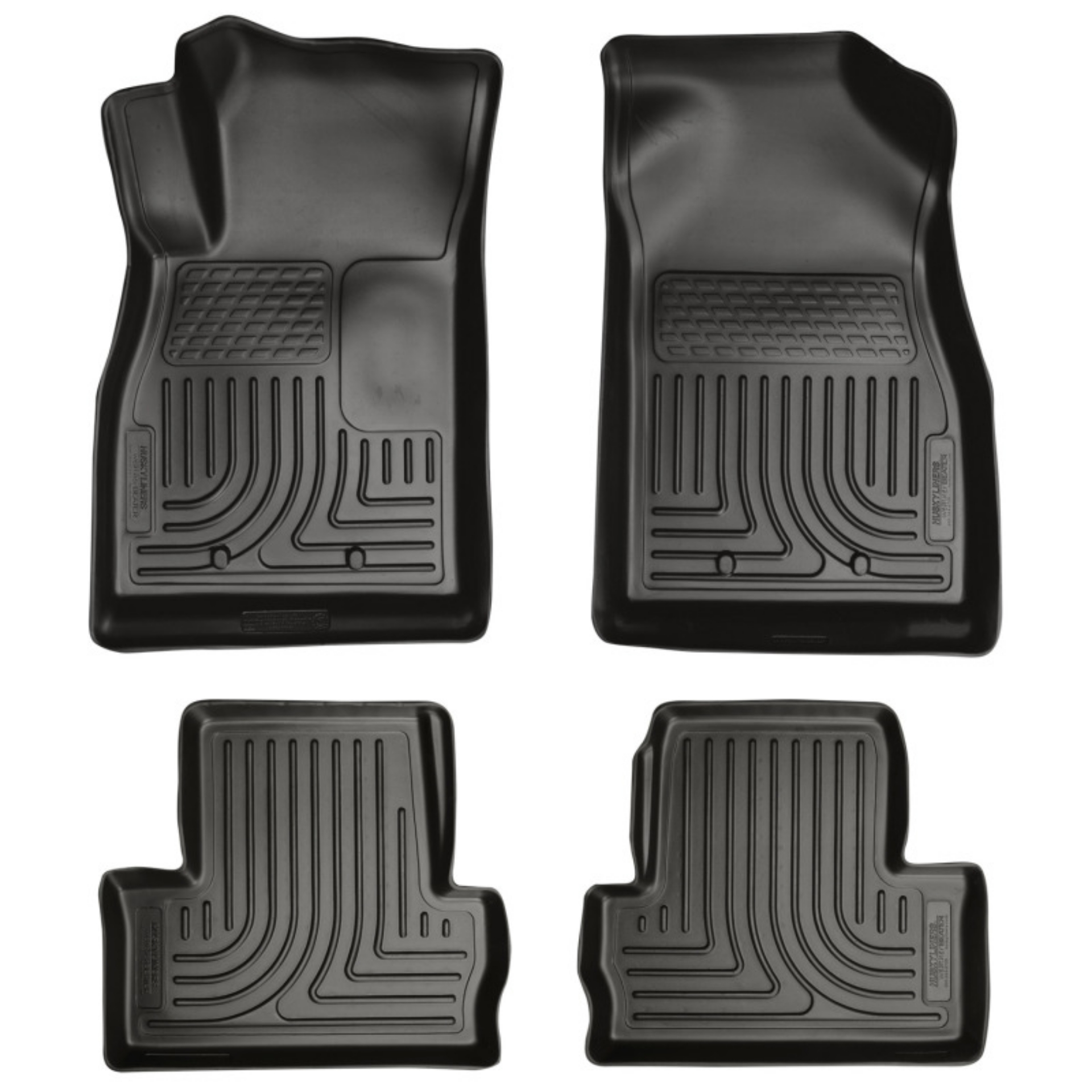 Picture of Husky Liners 11-12 Chevrolet Volt WeatherBeater Combo Black Floor Liners
