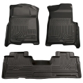 Picture of Husky Liners 09-12 Ford F-150 Super Cab WeatherBeater Combo Black Floor Liners