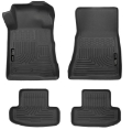 Picture of Husky Liners 10-12 Ford Mustang WeatherBeater Combo Black Floor Liners