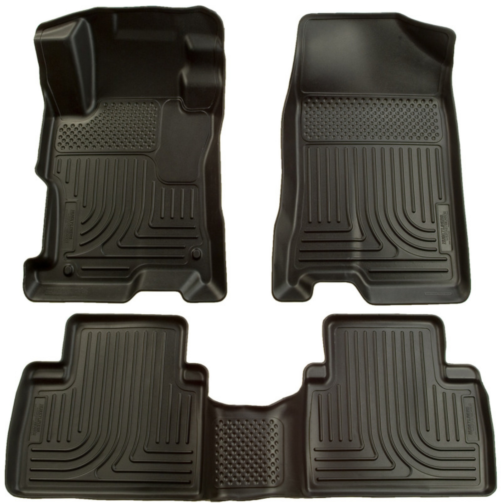 Picture of Husky Liners 04-09 Toyota Prius WeatherBeater Combo Black Floor Liners