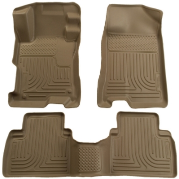 Picture of Husky Liners 04-09 Toyota Prius WeatherBeater Combo Tan Floor Liners