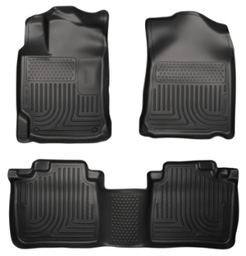 Picture of Husky Liners 09-11 Toyota Venza WeatherBeater Combo Black Floor Liners