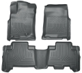 Picture of Husky Liners 10-12 Toyota 4Runner-Lexus GX460 WeatherBeater Combo Black Floor Liners