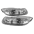 Picture of xTune Saturn Sc Series Coupe 2001-2002 OEM Style Headlights Chrome HD-JH-SASC-01-C