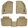 Picture of Husky Liners 10-13 Ford Taurus WeatherBeater Combo Tan Floor Liners