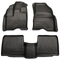 Picture of Husky Liners 11-12 Ford Explorer WeatherBeater Combo Black Floor Liners