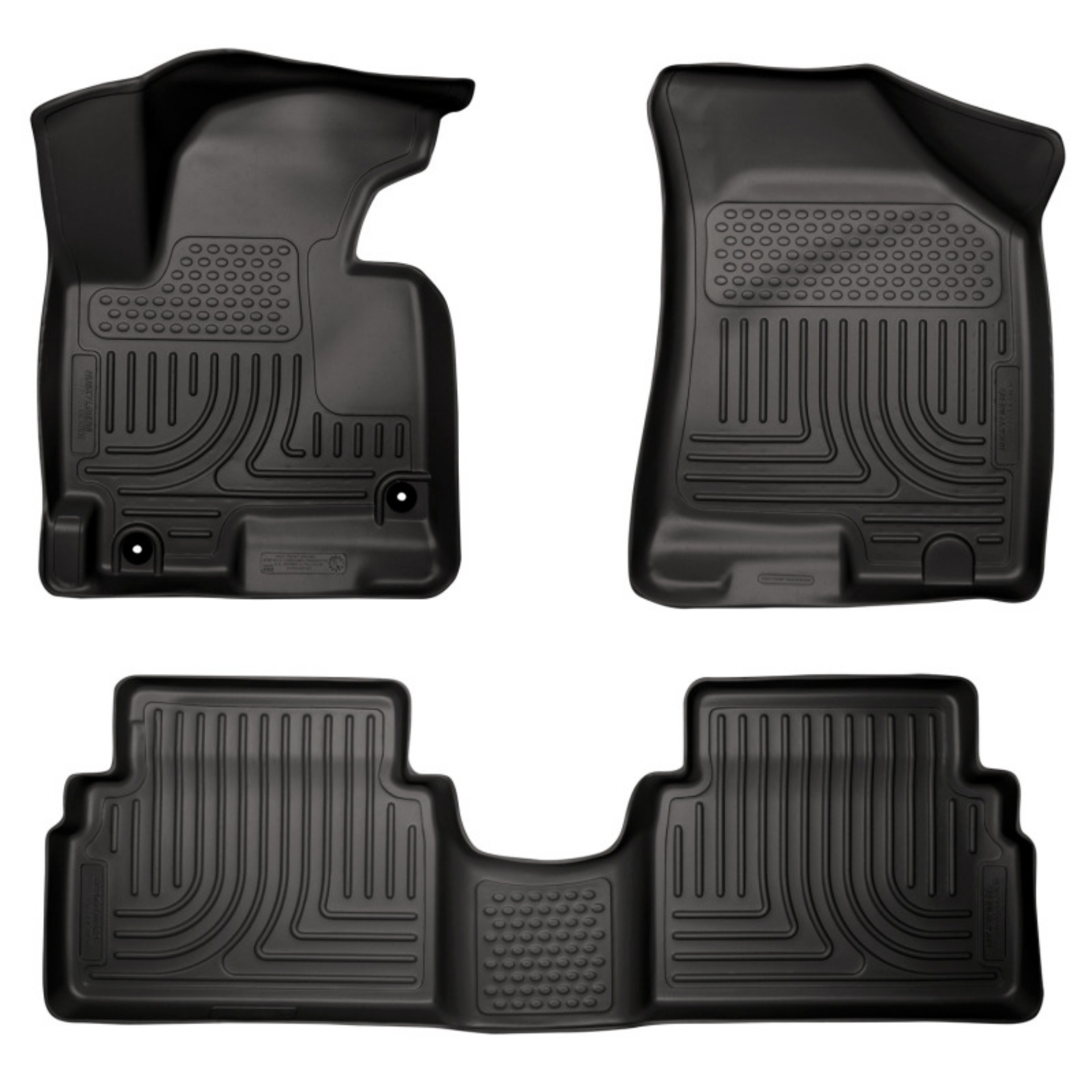 Picture of Husky Liners 11-12 Hyundai Tucson WeatherBeater Combo Black Floor Liners