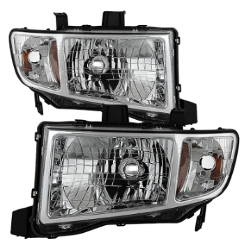 Picture of xTune Honda Ridgeline 06-13 Crystal Headlights Chrome HD-JH-HRID06-AM-C