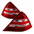 Picture of xTune Mercedes R170 Slk 98-04 LED Tail Lights  R171 Amg Look  Red Clear ALT-JH-MBR17098-LED-RC