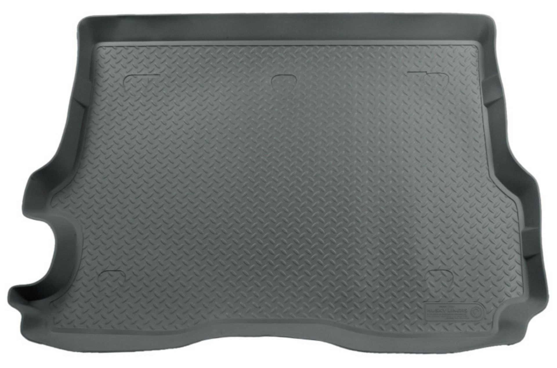 Picture of Husky Liners 02-06 GM Trailblazer-Bravada-Envoy-05-08 Saab 9-7X Classic Style Gray Rear Cargo Liner
