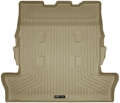 Picture of Husky Liners 08-11 Lexus LX570 Weatherbeater Tan Rear Cargo Liner Folded 3rd Row