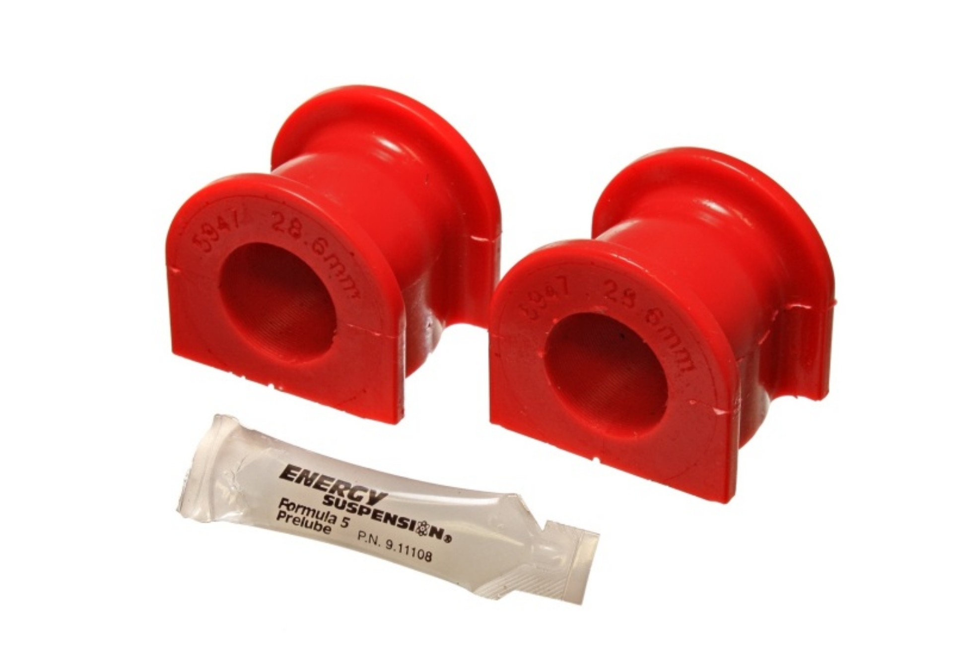 Picture of Energy Suspension 00-09 Honda S2000 Red 27-2mm Front Sway Bar Bushing Set