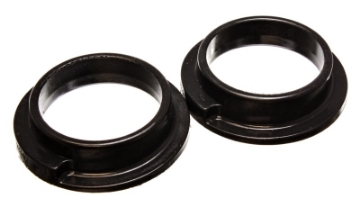 Picture of Energy Suspension 00-04 Ford Focus Black Rear Coil Spring Isolators