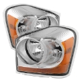 Picture of xTune Dodge Durango 04-05 OEM Headlamps Chrome HD-JH-DDU04-AM-C