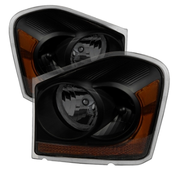 Picture of xTune Dodge Durango 04-05 OEM Headlamps Black Smoked HD-JH-DDU04-AM-BSM