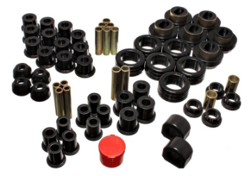 Picture of Energy Suspension 81-87 Chevy-GMC 4WD W- Stock Front Springs Black Hyper-flex Master Bushing Set