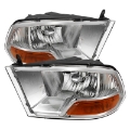 Picture of xTune Dodge Ram 1500 09-12  Non Quad Headlights  Crystal Headlights Chrome HD-JH-DR09-AM-C