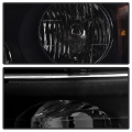 Picture of xTune Ford F150 04-08 Amber Crystal Headlights Black Smoked HD-JH-FF15004-AM-BSM