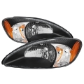 Picture of xTune Ford Taurus 2000-2007 Crystal Headlights Black HD-JH-FTA00-AM-BK
