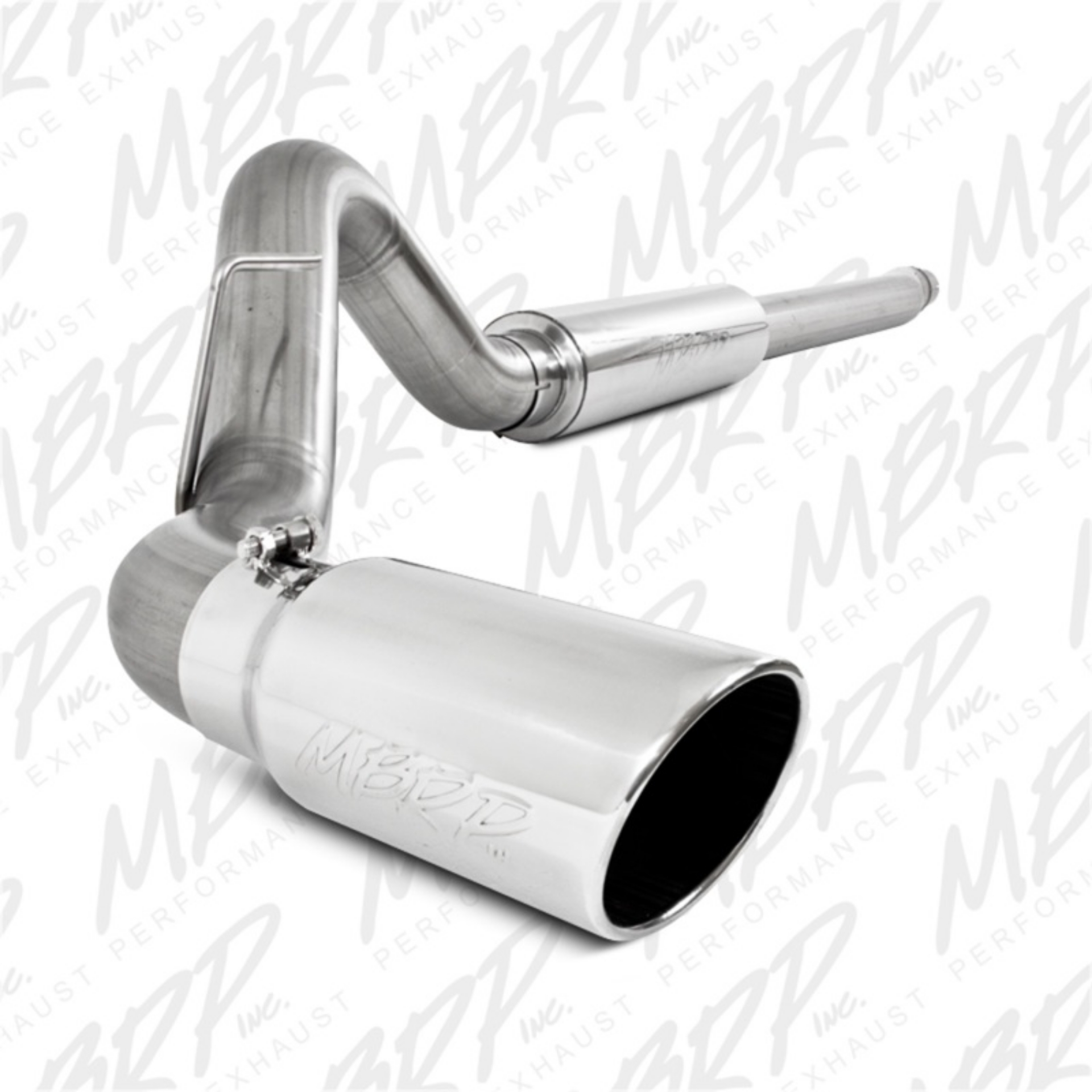 Picture of MBRP 11-13 Ford F-250-350-450 6-2L V8 Gas 4in Cat Back Single Side T409 Exhaust System