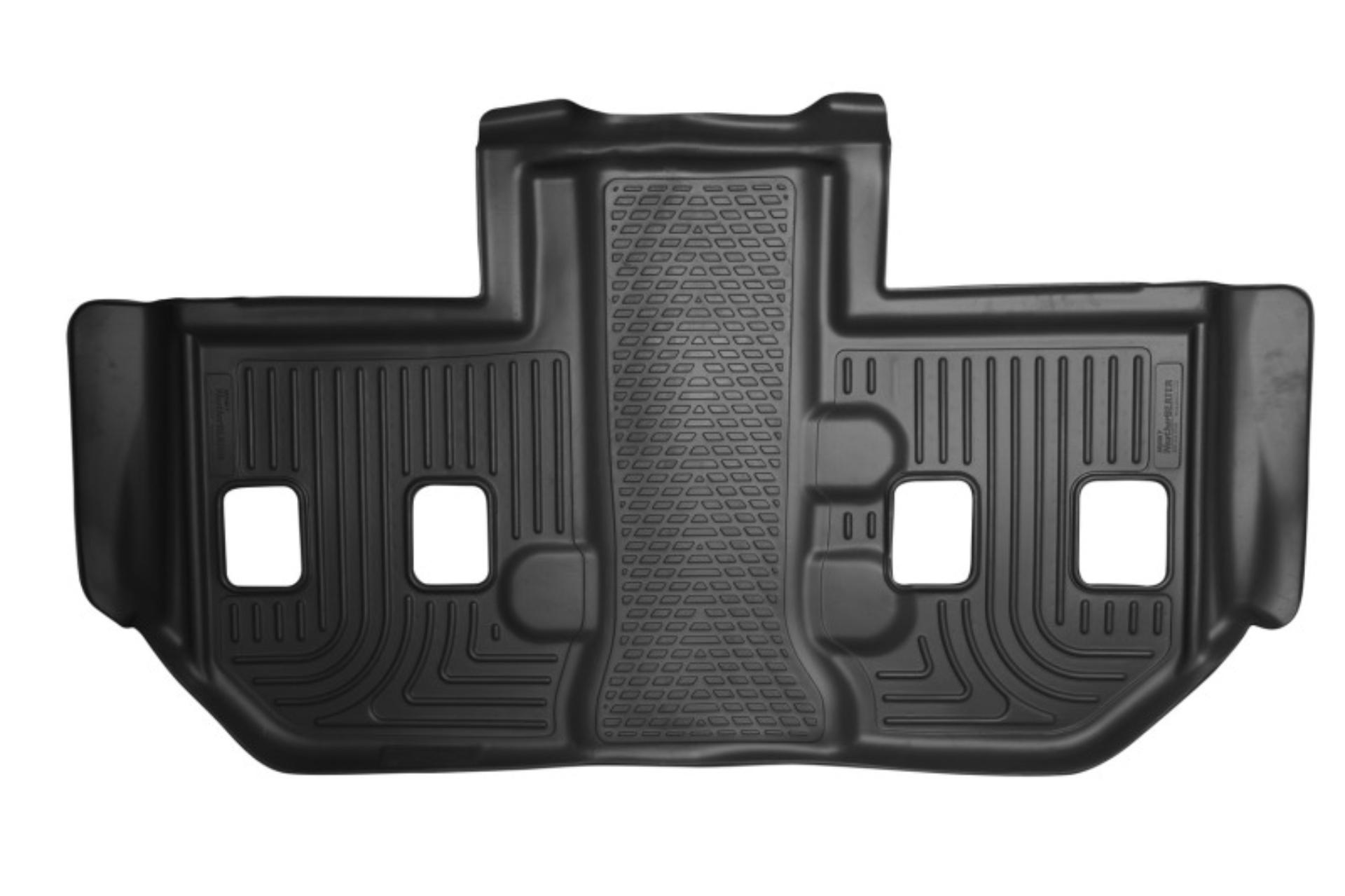 Picture of Husky Liners 07-13 GM Escalade-Suburban-Yukon WeatherBeater Black 3rd Seat Floor Liners