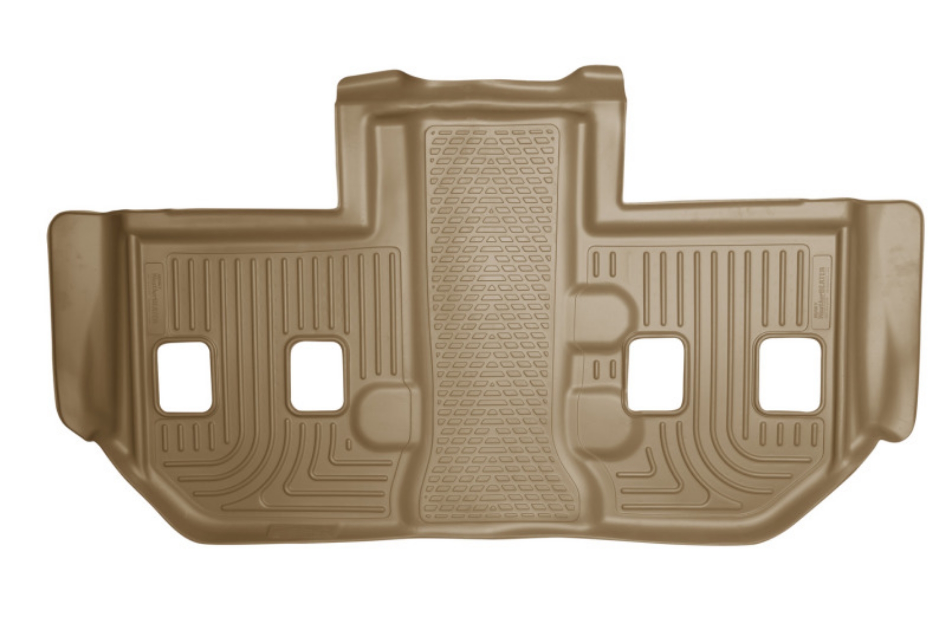Picture of Husky Liners 07-13 GM Escalade-Suburban-Yukon WeatherBeater Tan 3rd Seat Floor Liners
